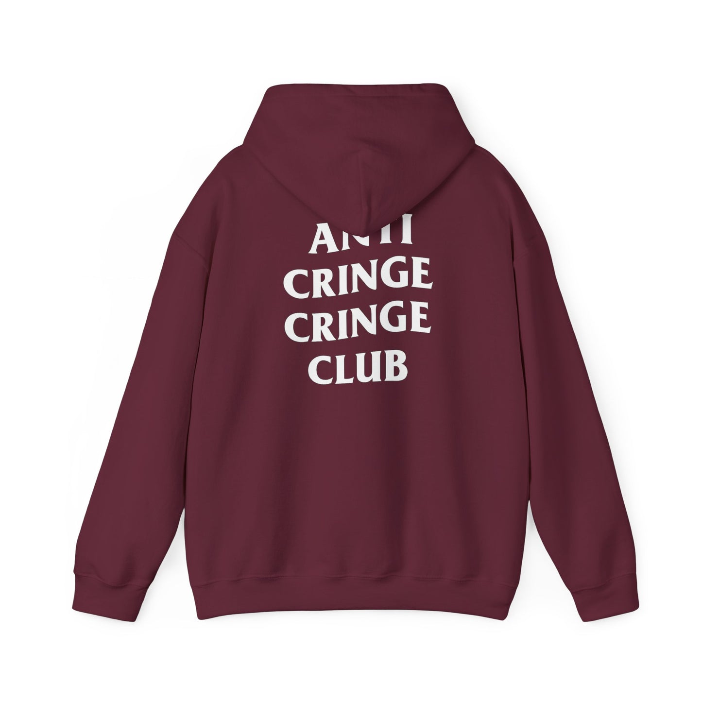 Anti Cringe Cringe Club Pullover Hoodie