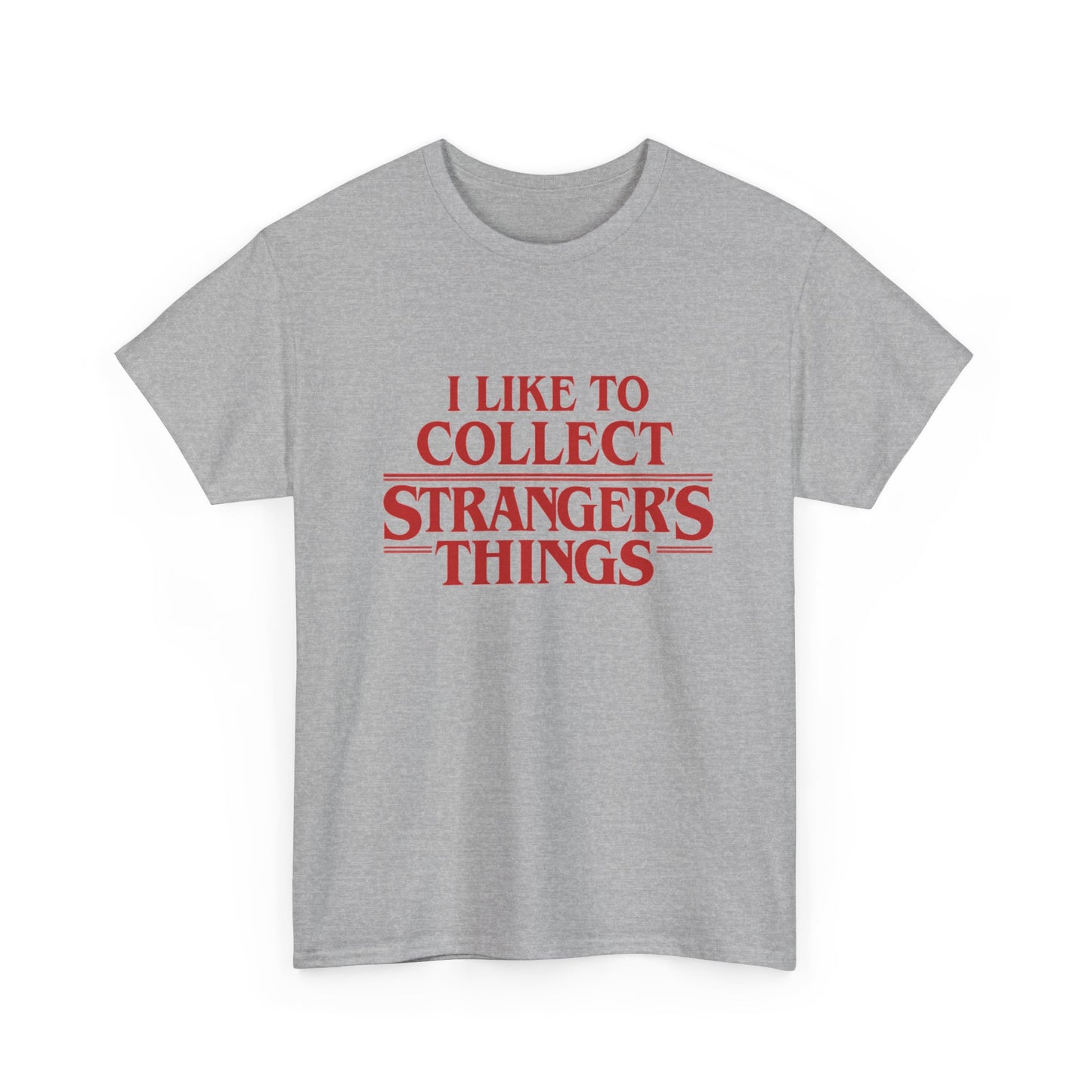 I like to Collect Stranger's Things Tee