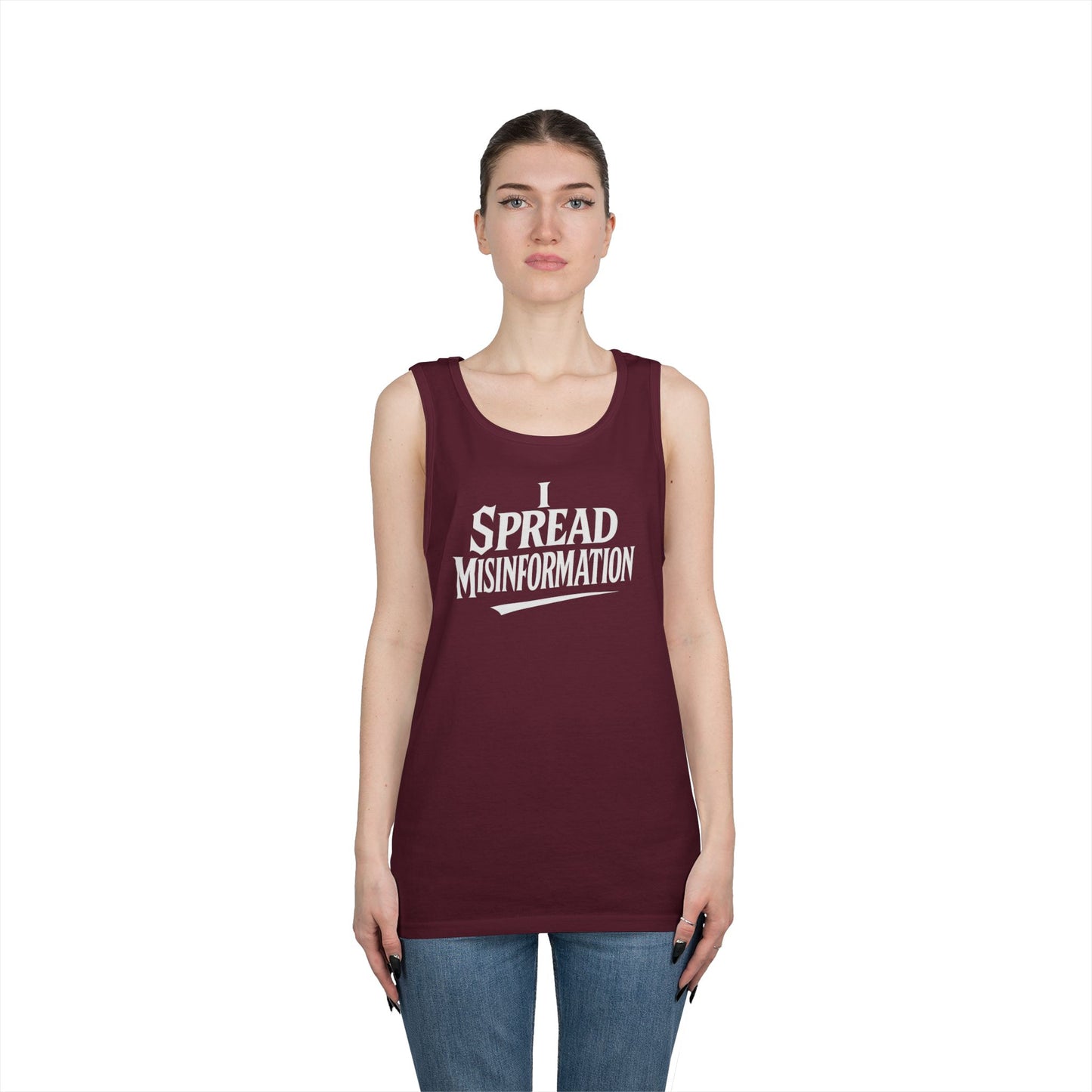 I Spread Misinformation Tank Top