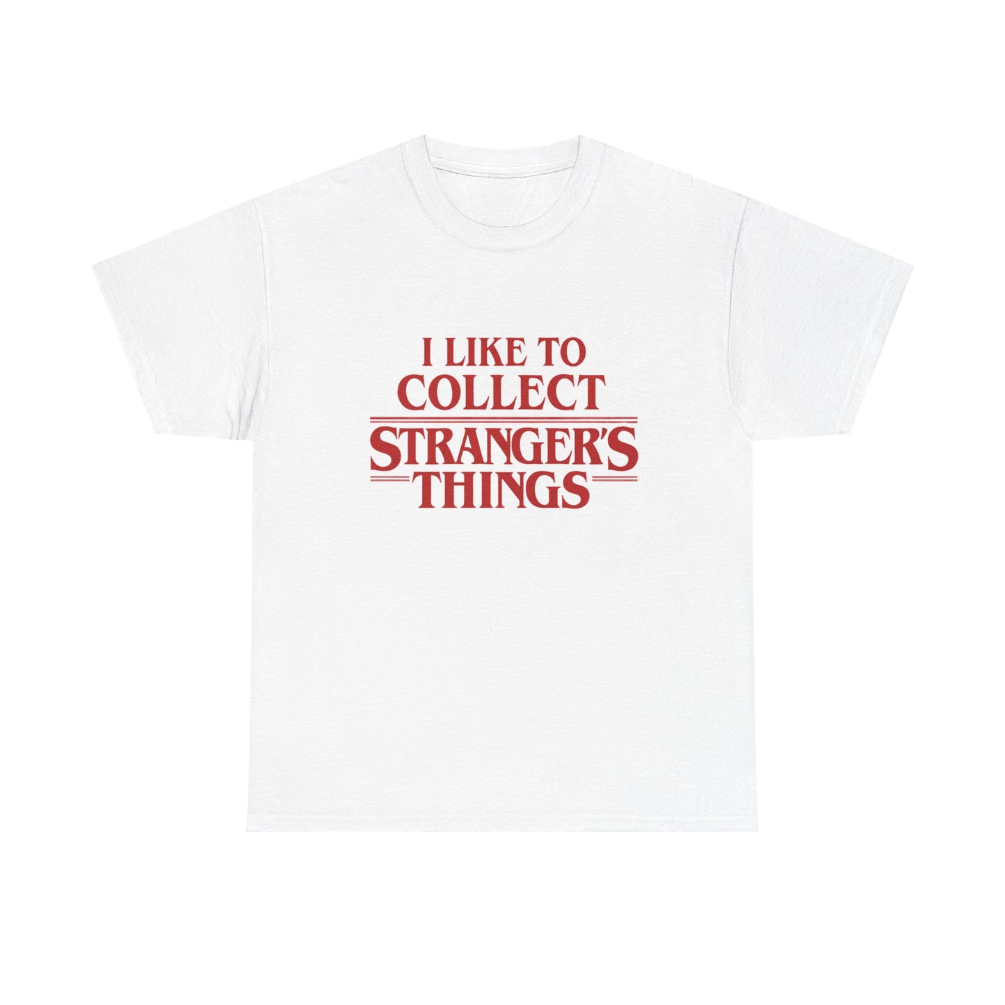 I like to Collect Stranger's Things Tee