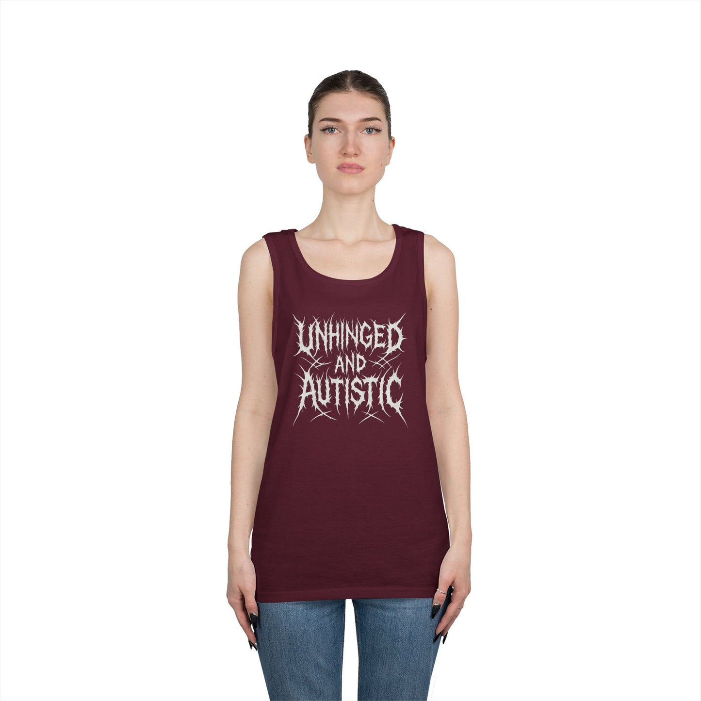 Unhinged and Autistic Tank Top