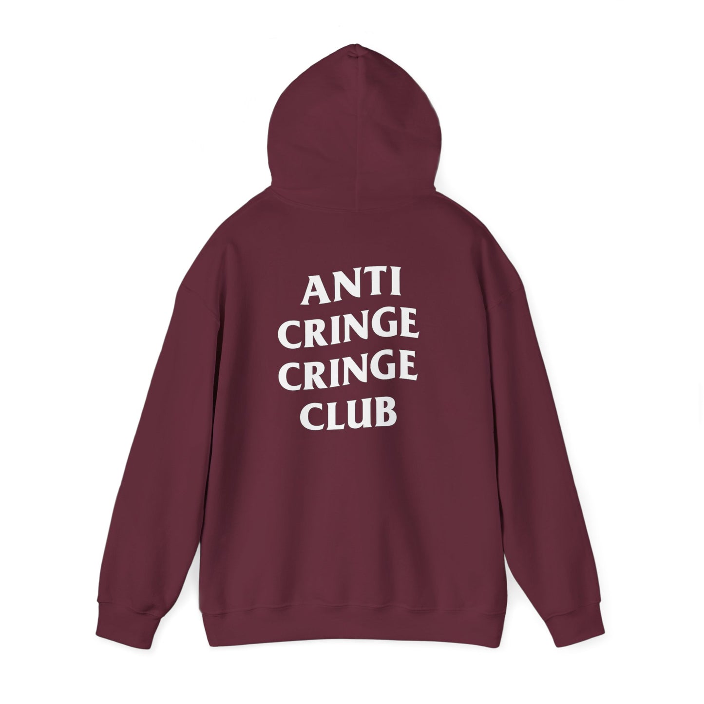 Anti Cringe Cringe Club Pullover Hoodie
